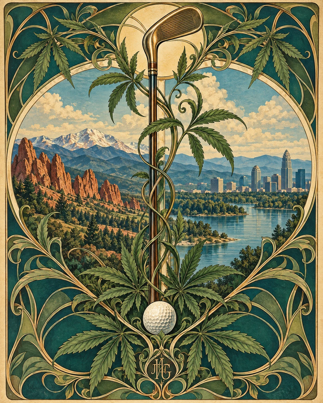 The Art Nouveau Fairway