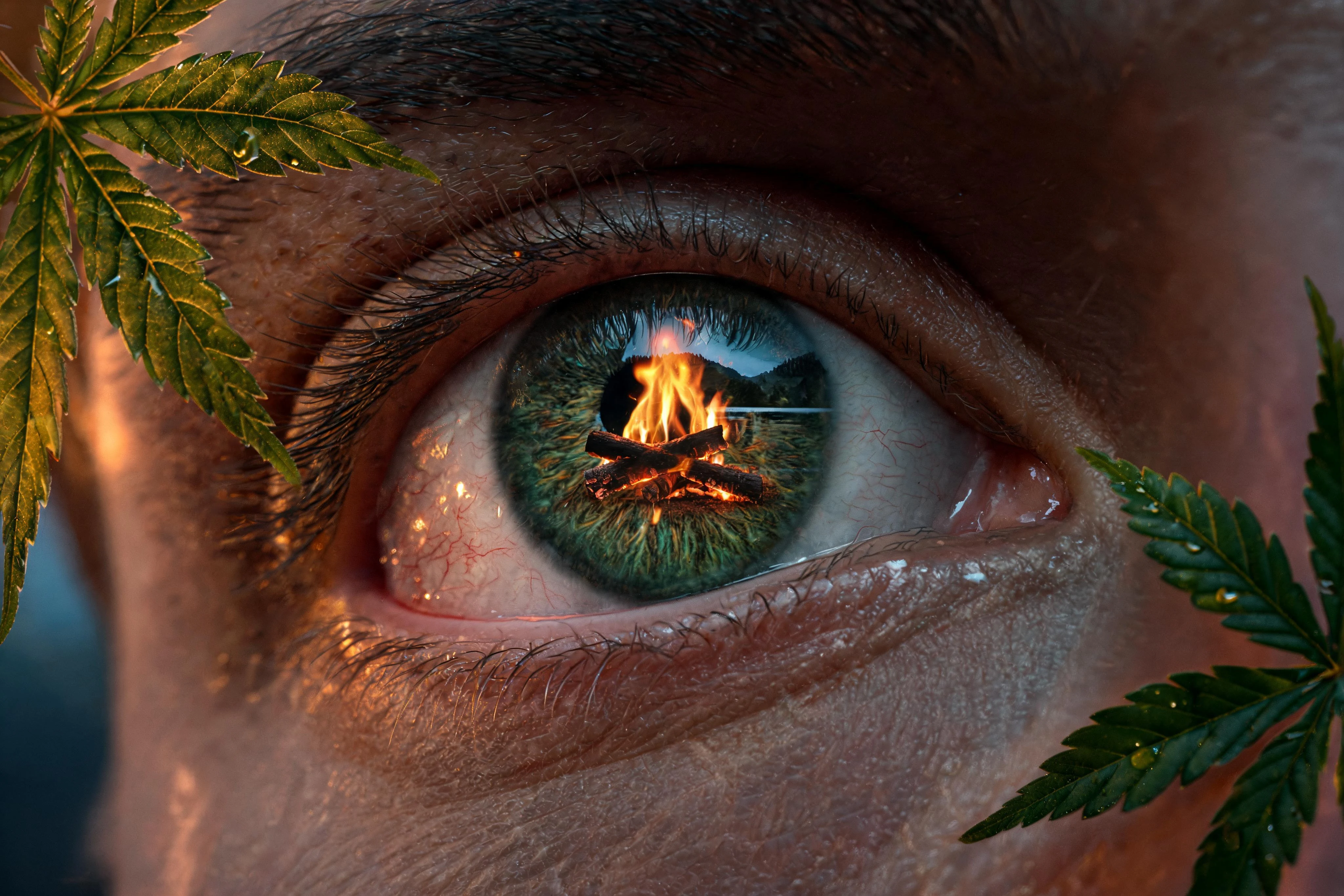 Campfire in the Eye