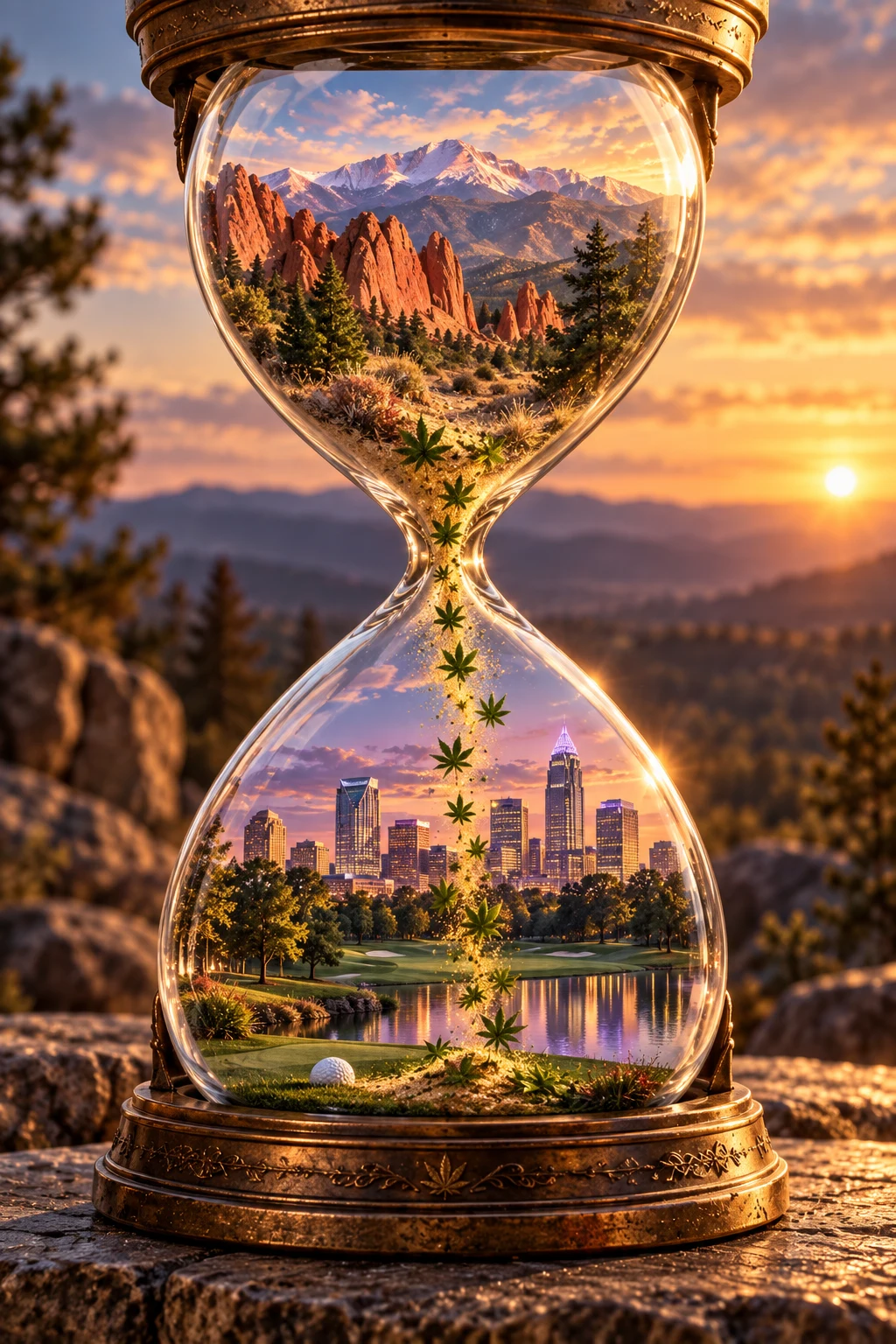 The Colorado–Carolina Hourglass