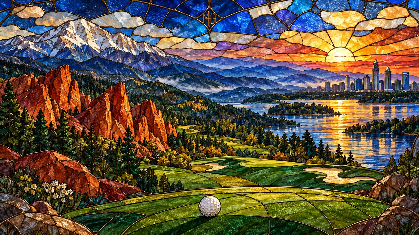 Colorado to Carolina · Stained Glass