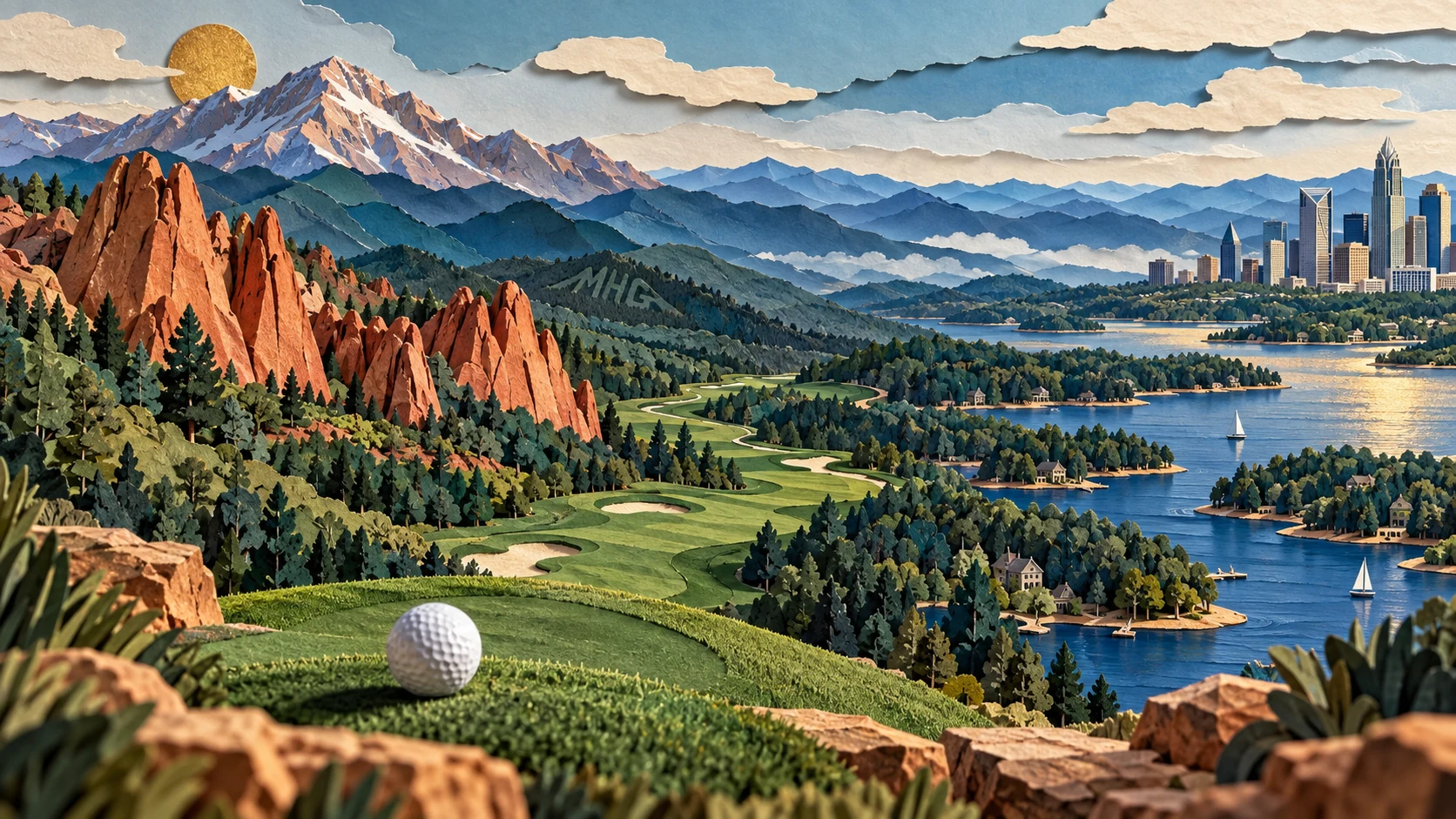 Colorado to Carolina · Layered Paper