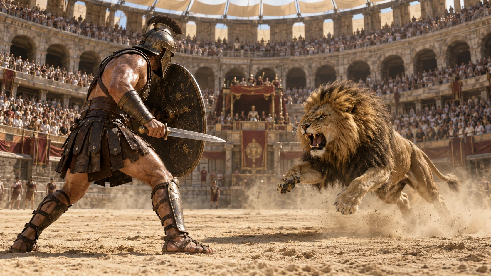 The Gladiator and the Lion