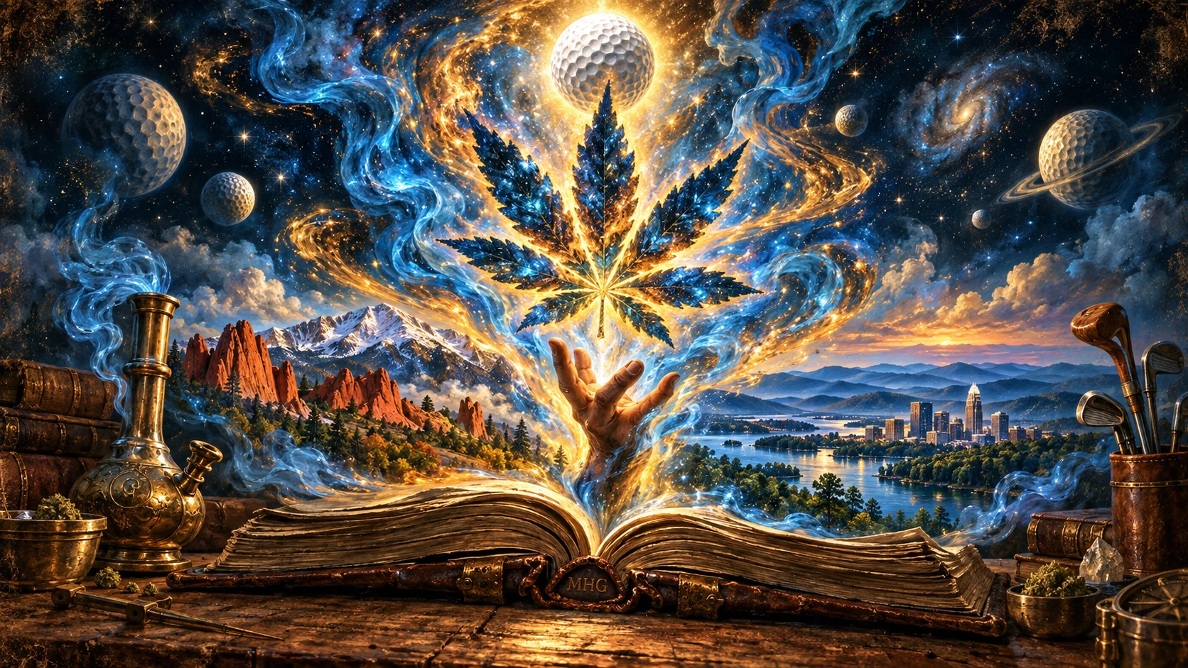 The Cosmic Cannabis Book