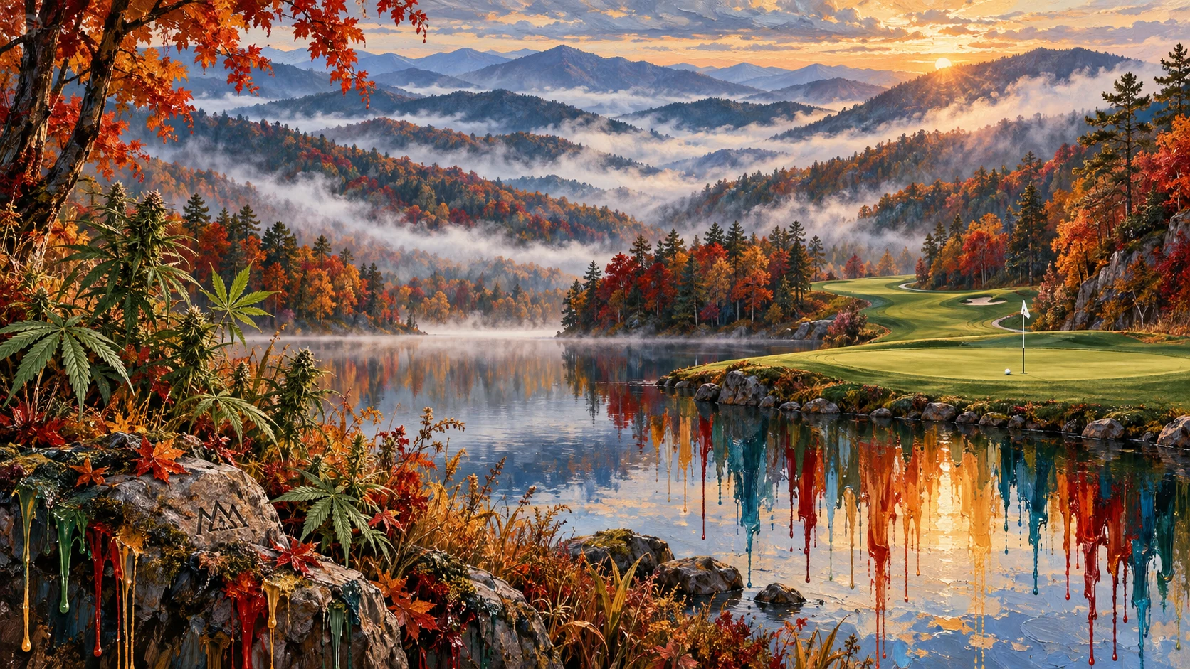 Blue Ridge Autumn Mist