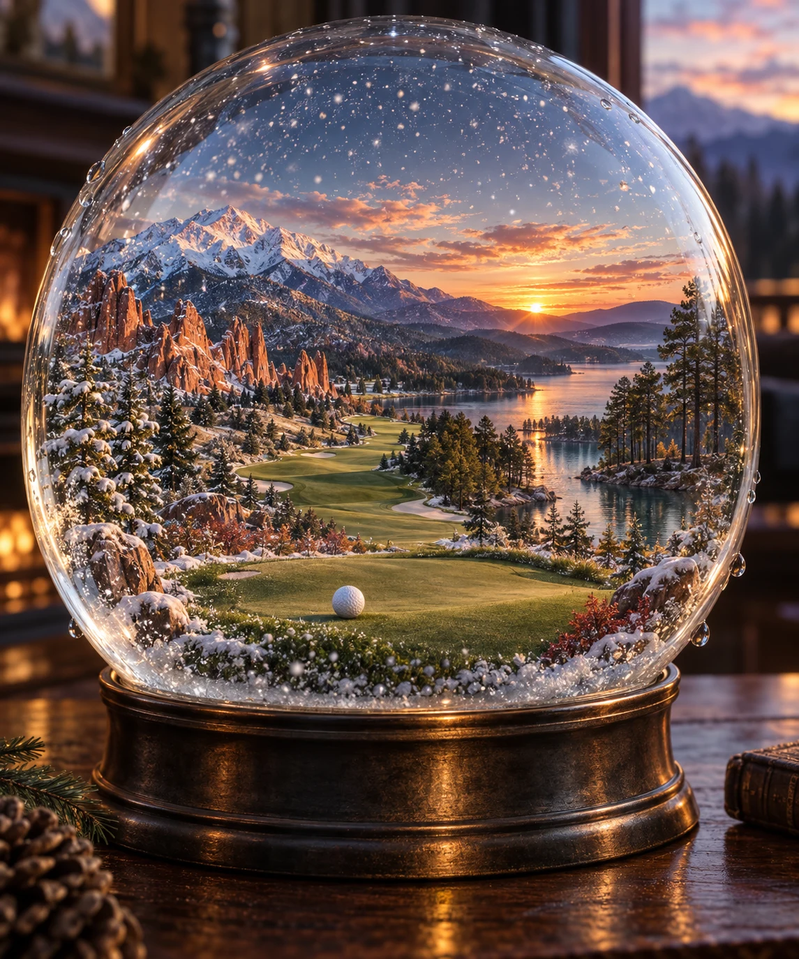 Colorado–Carolina Snow Globe