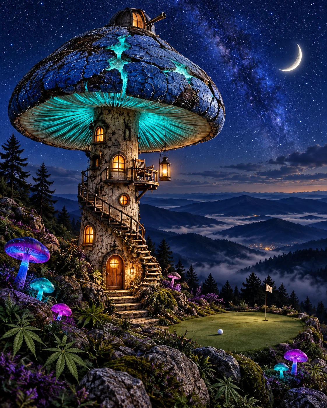 Blue Ridge After Dark
