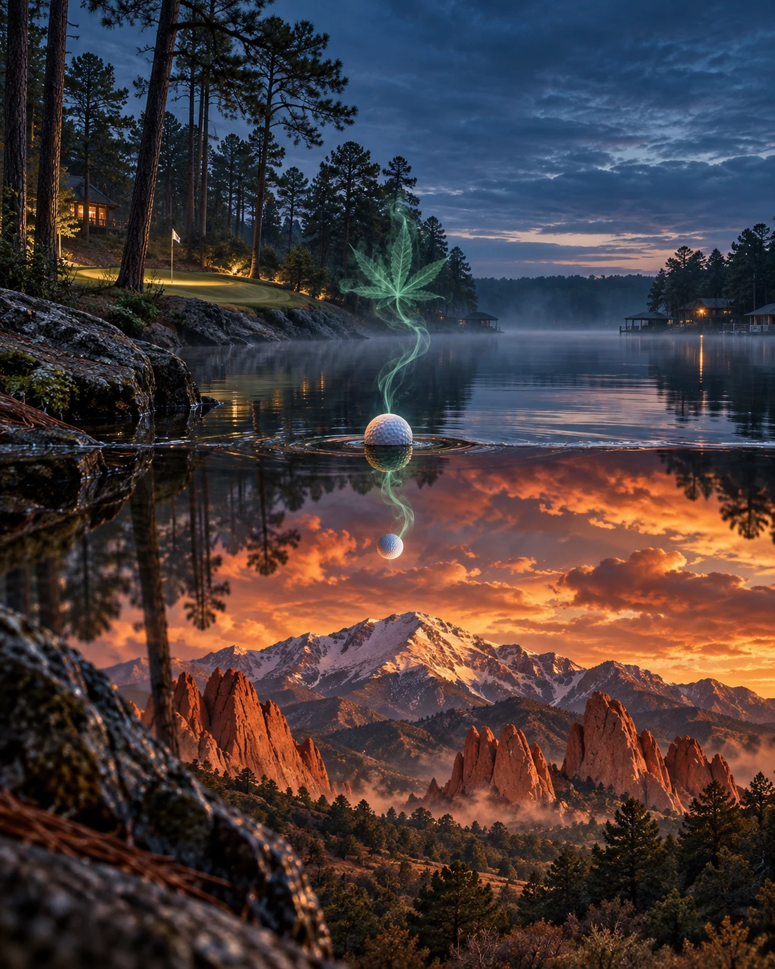 Colorado in Carolina’s Reflection