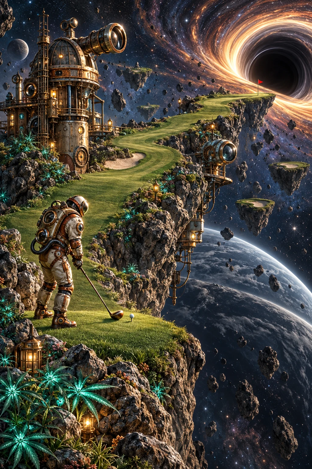 The Course at the Edge of Space