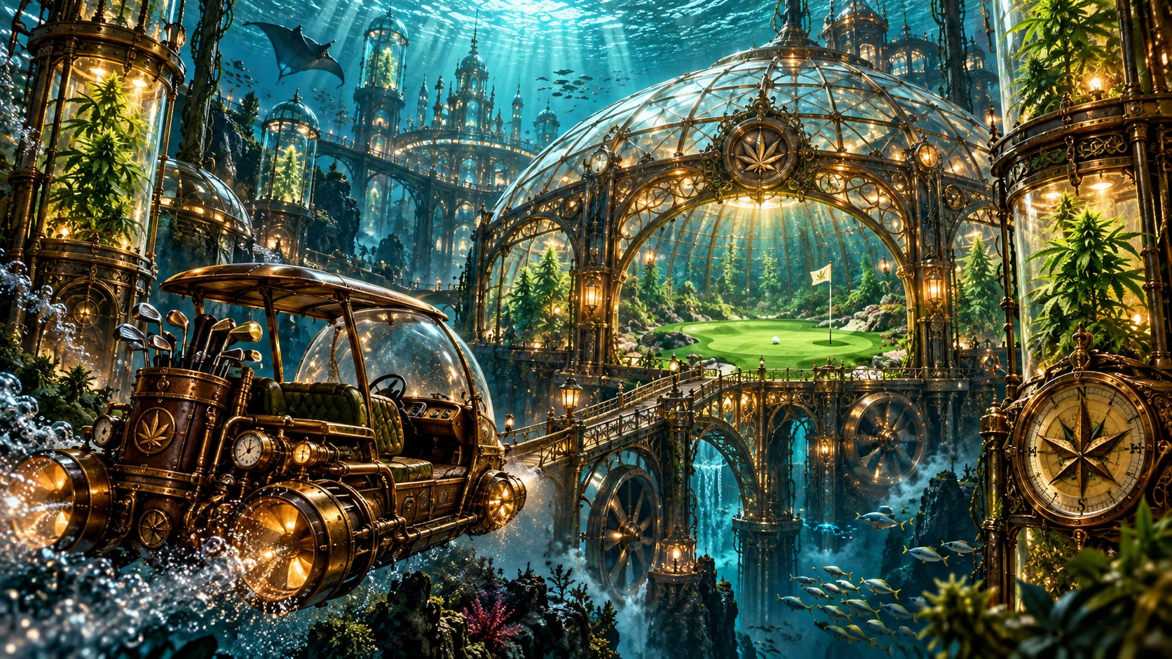 The Underwater Steampunk Fairway