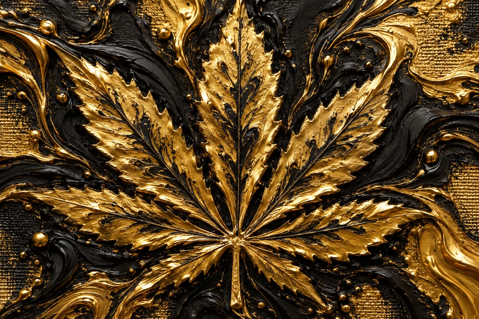 Molten Gold Leaf