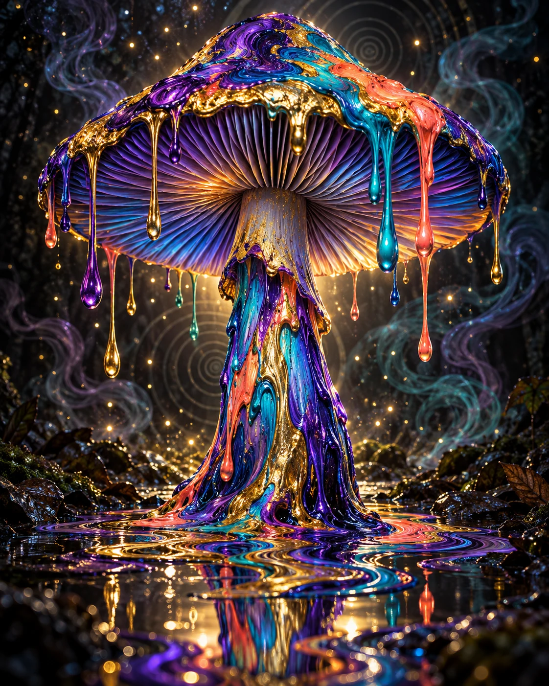The Dripping Mushroom