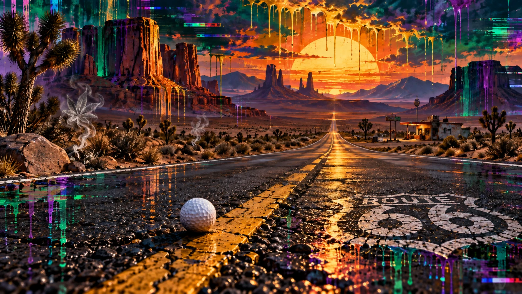 Route 66 in Color