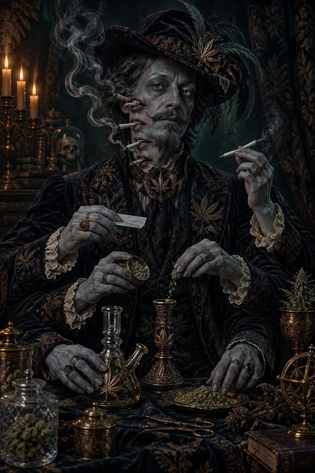 The Six-Armed Smoke Alchemist