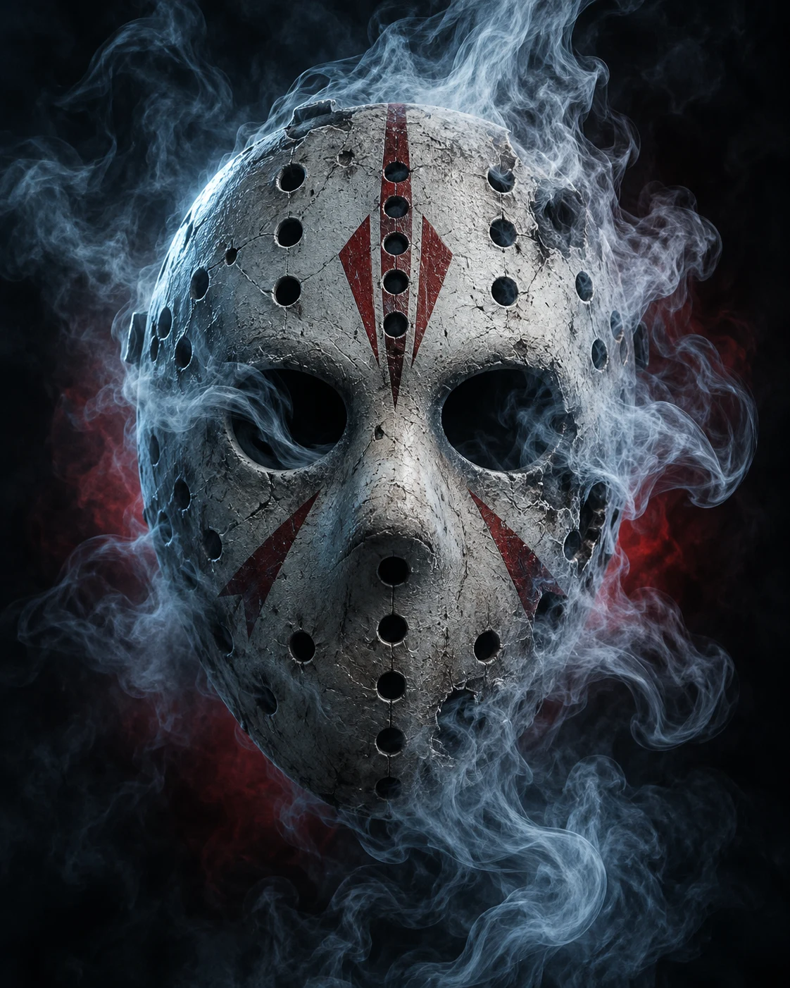 The Mask in Smoke