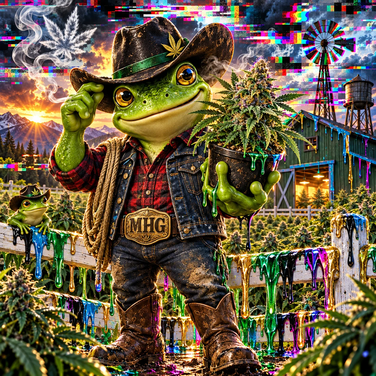 MHG Ranch Frog Drip Glitch