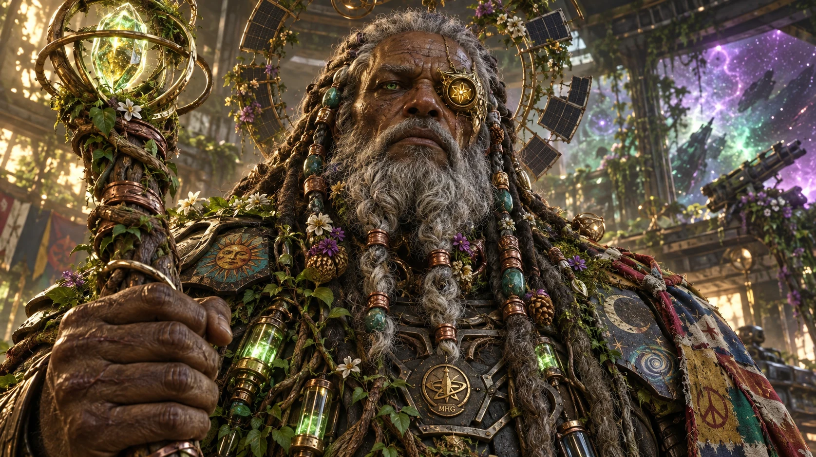 Verdant Khan Portrait