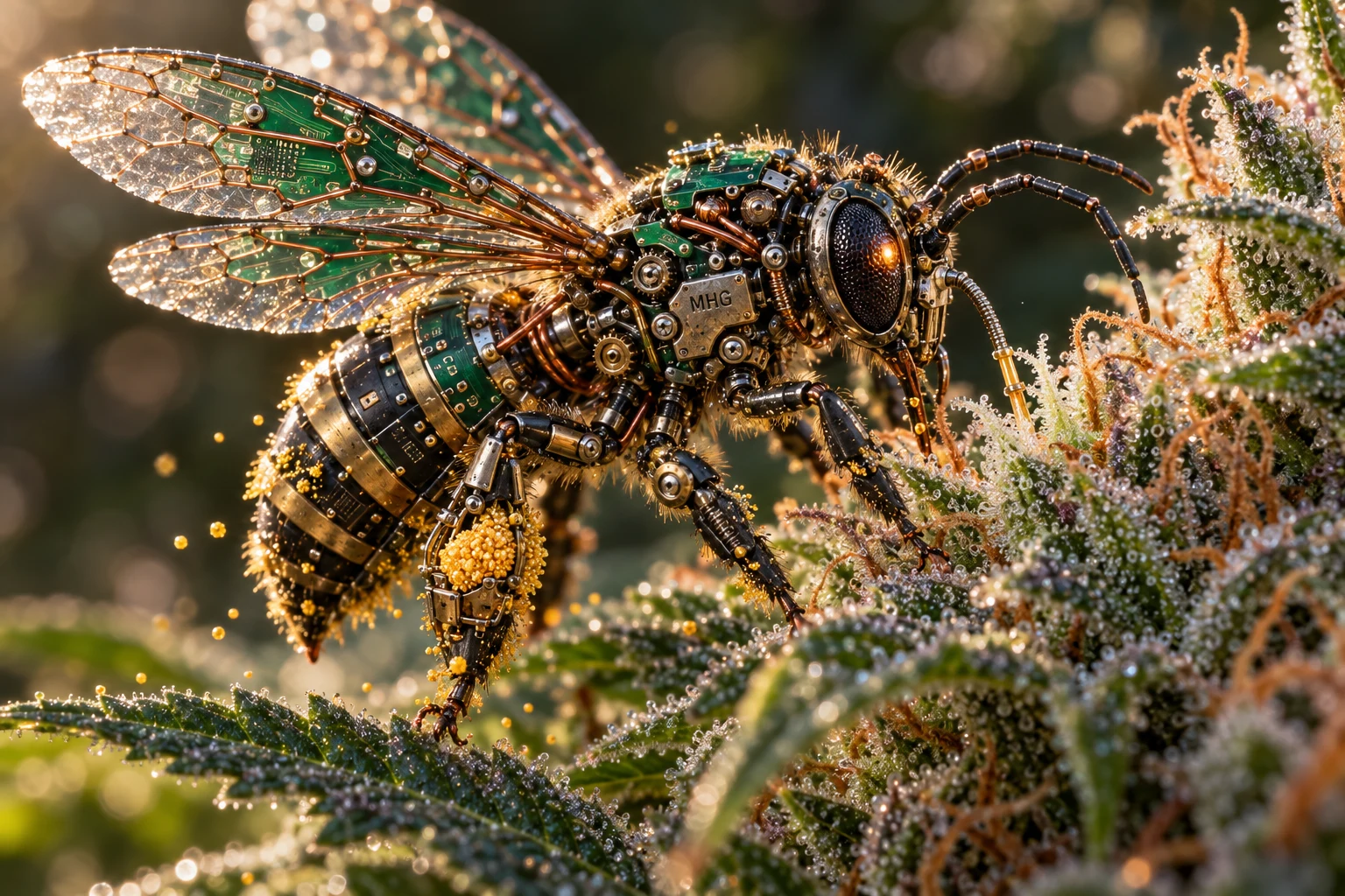 Mechanical Bee Cannabis