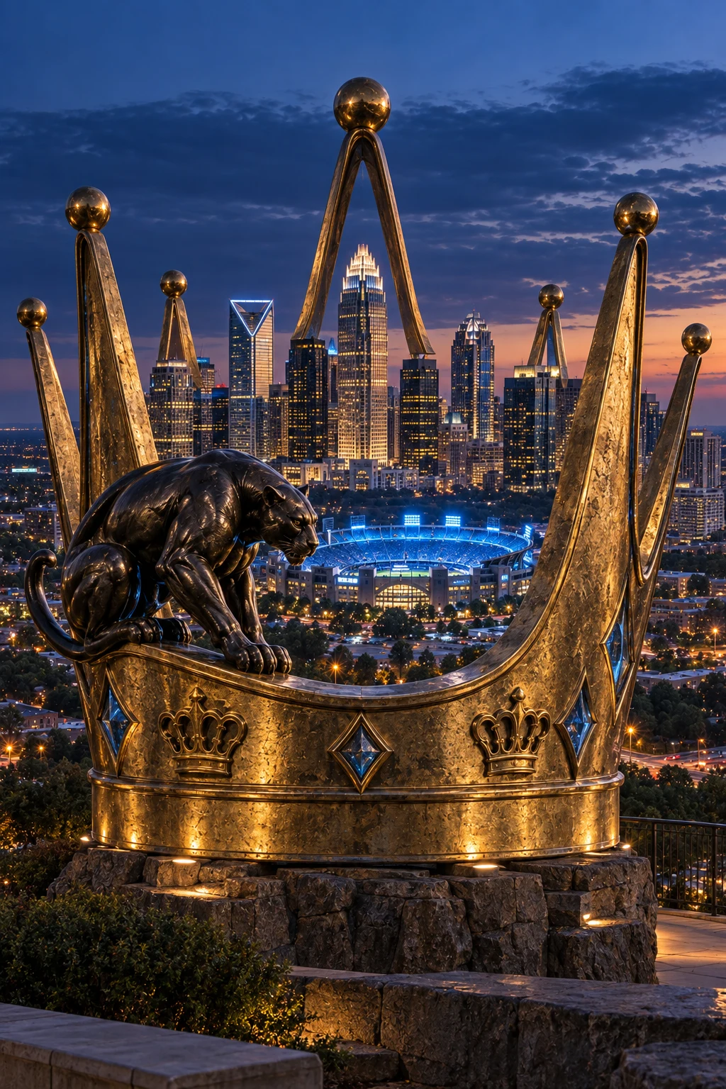The Queen City Crown Realistic