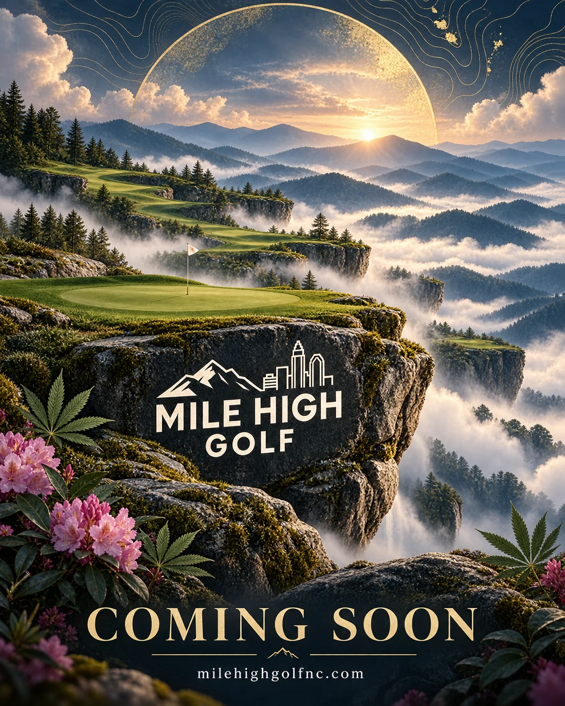 Blue Ridge Above The Clouds