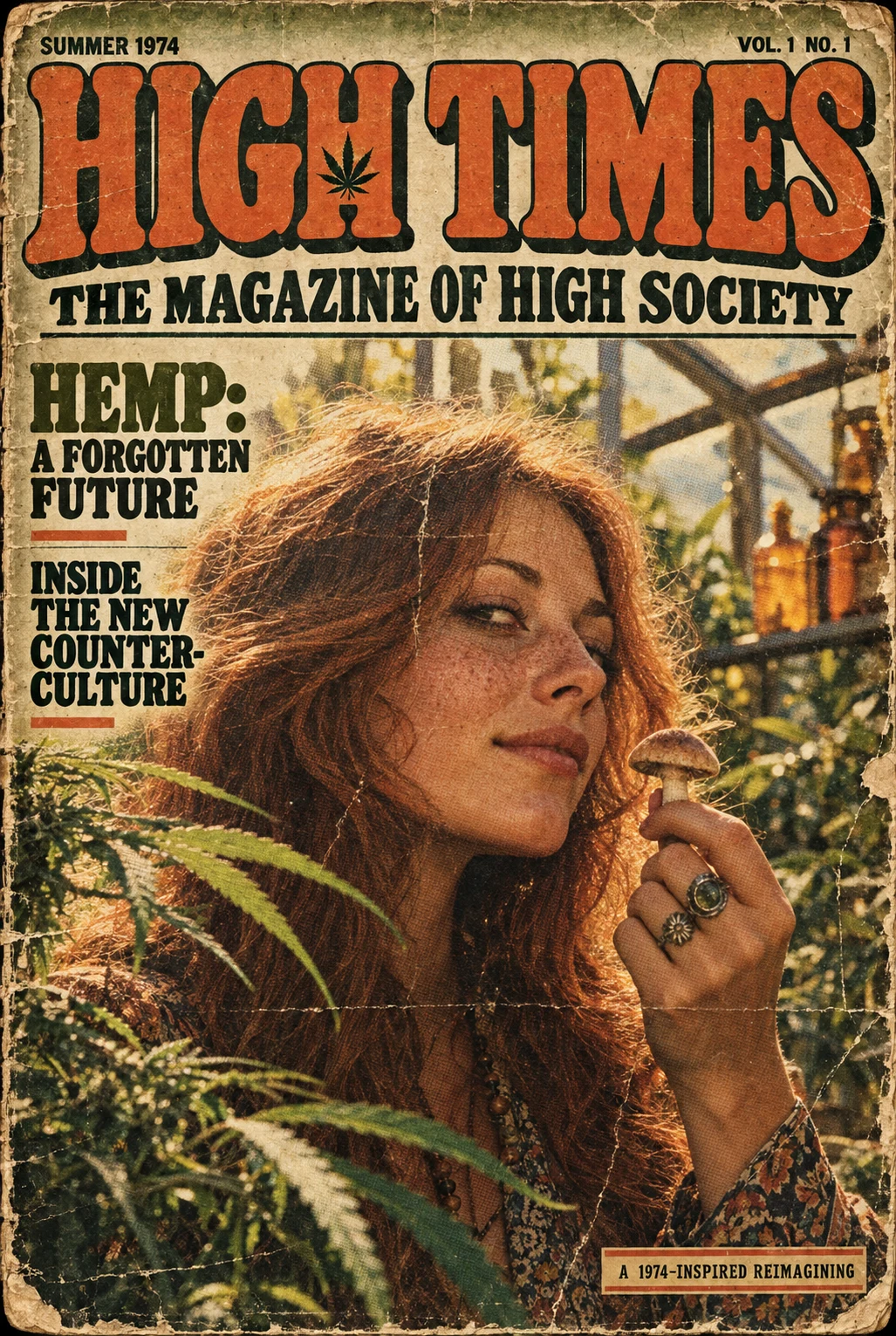 High Times Summer 1974 Reimagined Cover