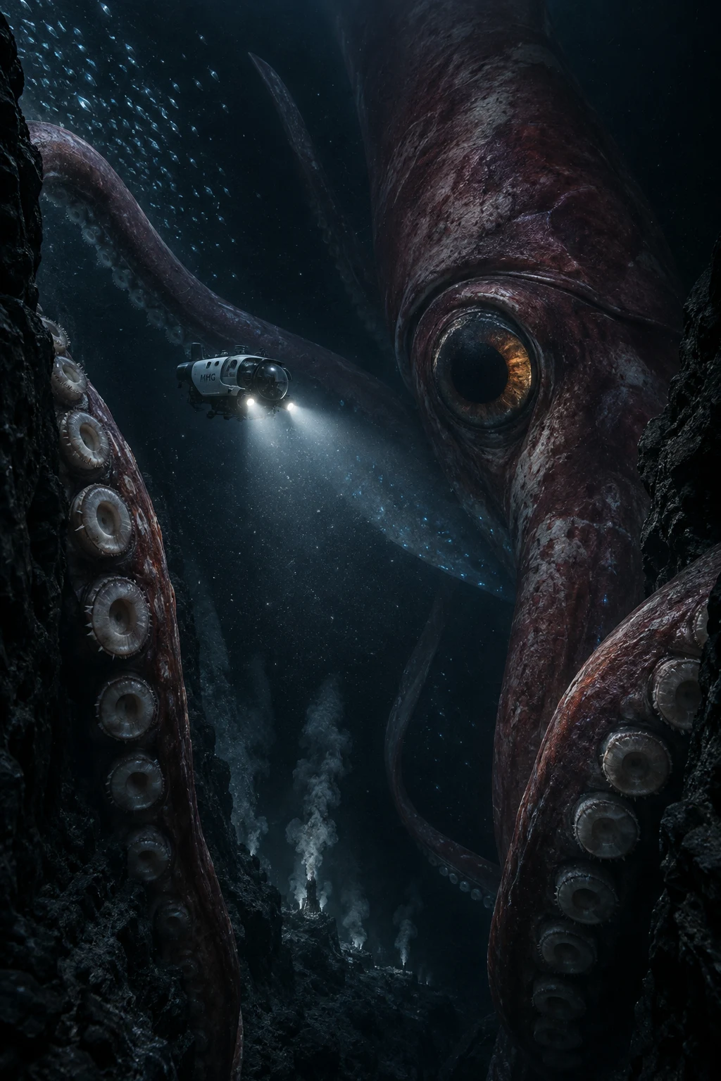 Colossal Squid Encounter