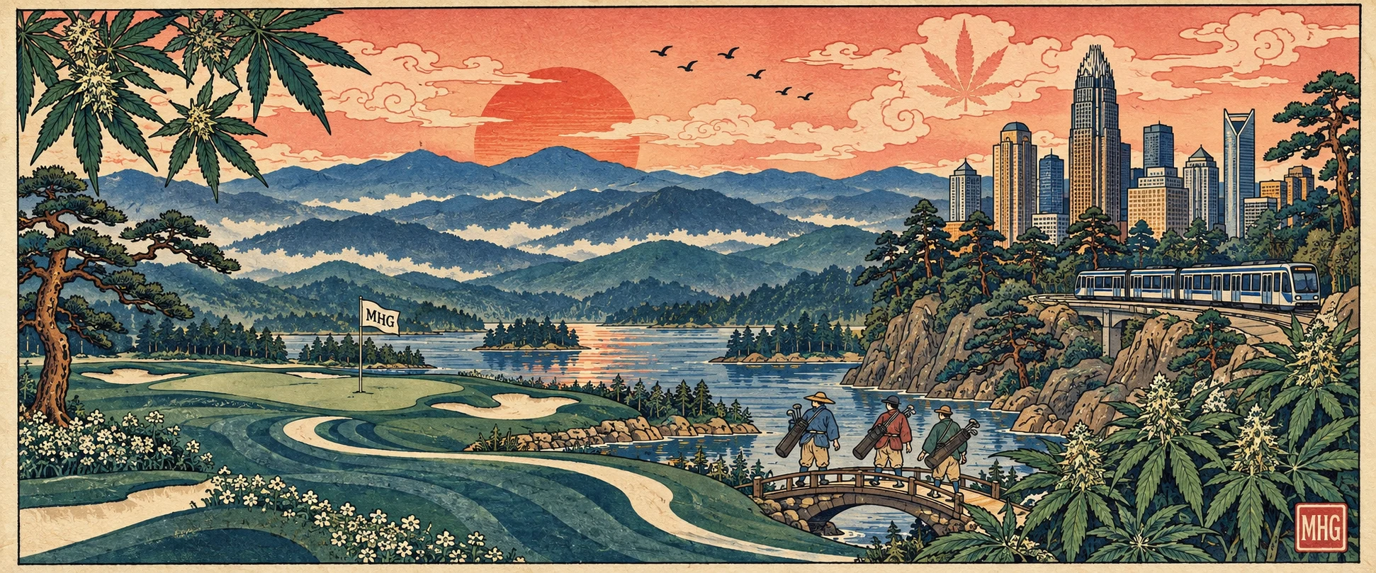 Charlotte Blue Ridge Ukiyo E