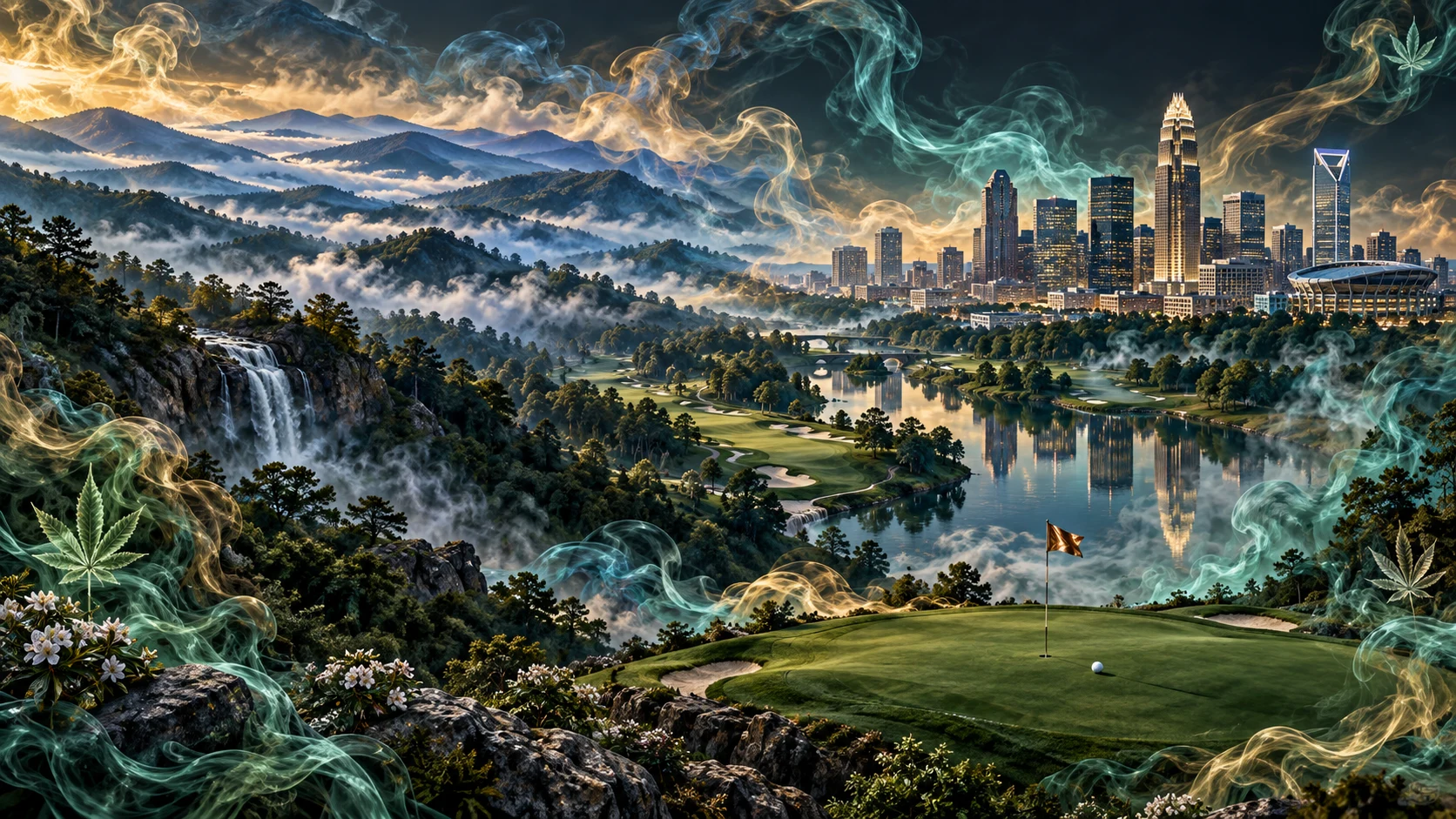 Blue Ridge Charlotte Landscape