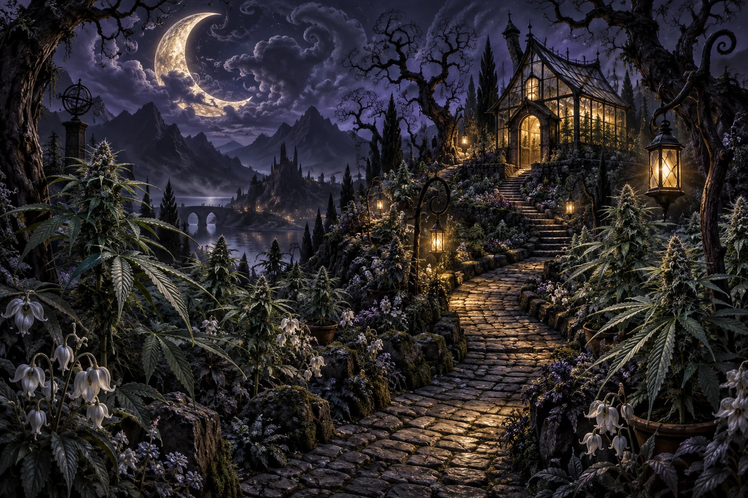 The Crooked Moon Garden