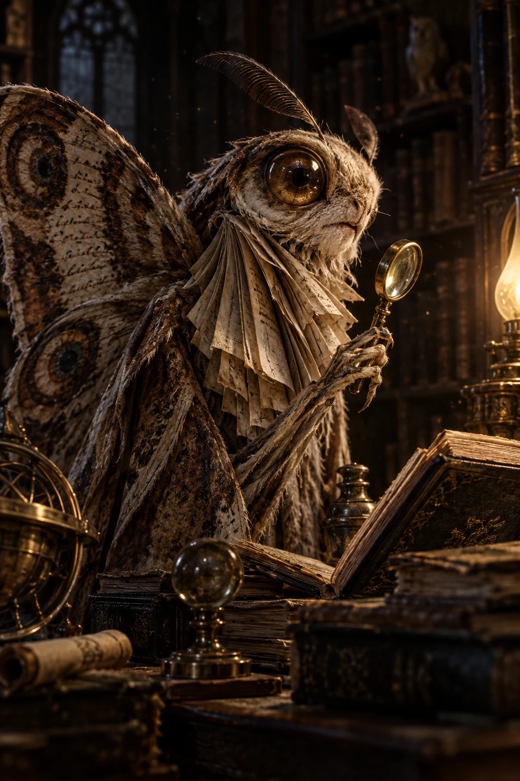 The Library Moth
