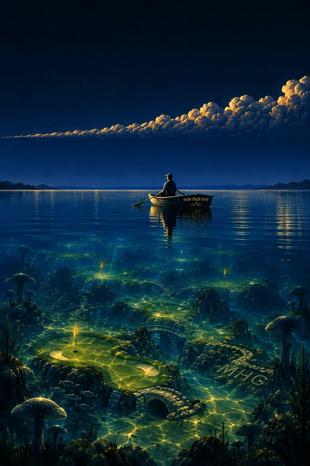 The Fairway Beneath the Lake