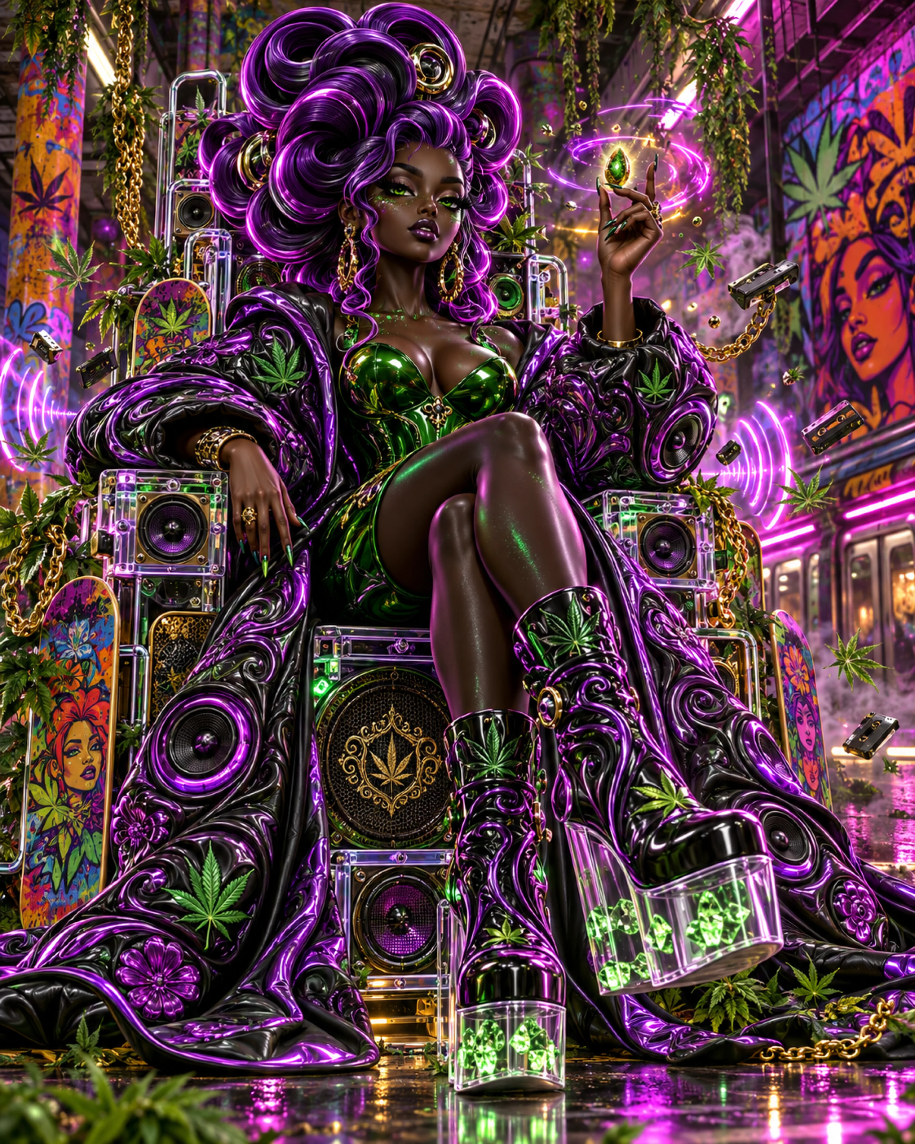 Neon Kush Queen