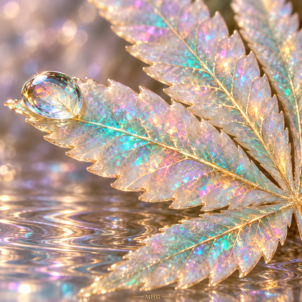 Opal Leaf